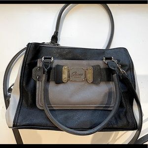 NEW - Guess two tone handbag